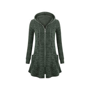 เสื้อสเวตเตอร์ผู้หญิงเสื้อสวมหัวเปิดไหล่ตกแนวสตรีท - Product Image 1