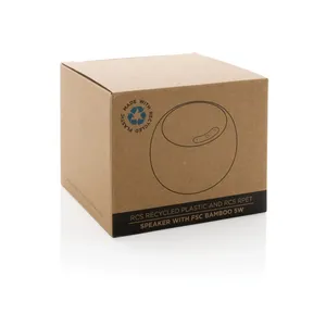 Sustainable 5W Bamboo <b>Speaker</b> Eco-Friendly Promotional <b>USB</b> Gadget - Product Image 4