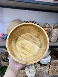 MÁS VENDIDO: Tazón Apilable de Bambú Ecológico, Hecho a Mano, Ligero, para Servir Ensaladas, Frutas, Bocadillos y Fiestas - Product Image 3
