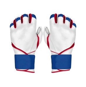 Guantes de bateo de béisbol de cuero de vaca duraderos Fabricante de guantes de bateo de béisbol de calidad superior - Product Image 4