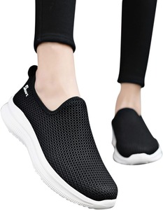 Zapatillas de correr ligeras y transpirables de malla para hombre, ideales para trotar, caminar, entrenar y actividades al aire libre diarias en verano. - Product Image 3