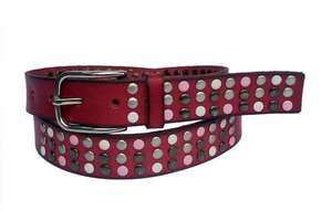 Ceinture en cuir pleine fleur de vache tanné végétal de qualité supérieure, fabriquée à la main avec boucle en alliage, 35 mm, unisexe, au meilleur prix de gros - Product Image 2