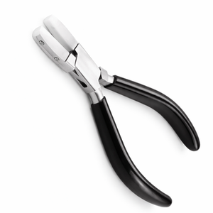 Pince à bec en nylon en acier inoxydable pour la fabrication de bijoux, outil de redressement de fil sans rayures - Product Image 1
