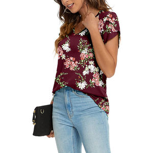 Women <b>T</b> <b>Shirt</b> OEM Style 100%Cotton <b>T</b>-<b>Shirt</b> Most Popular Product Women <b>T</b> <b>Shirt</b> for Sale - Product Image 5