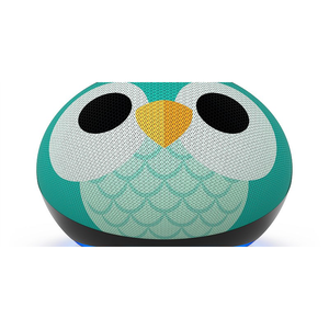 Echo Dot Kids รุ่นที่ 5 ปี 2022 ลำโพงไร้สายสำหรับเด็ก ดีไซน์นกฮูก พร้อมไฟ RGB LED ใช้พลังงานจากแบตเตอรี่ USB สำหรับใช้งานกลางแจ้ง - Product Image 5