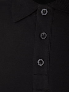 Camisetas Polo para Hombre, 95% Algodón, 5% Lycra, 180 GSM, Color Negro - Product Image 5