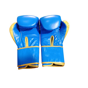 Guantes de MMA de Cuero al por Mayor, Juego Completo de Equipo de Protección para Adultos, Guantes de Boxeo con Cierre y Empaque Personalizado - Product Image 3