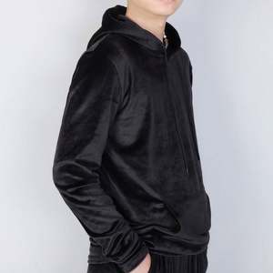 Sudaderas con capucha de terciopelo para hombre de último diseño, material duradero transpirable de alta calidad, cómodas, gran oferta, sudaderas con capucha de terciopelo para hombre de tendencia superior - Product Image 3