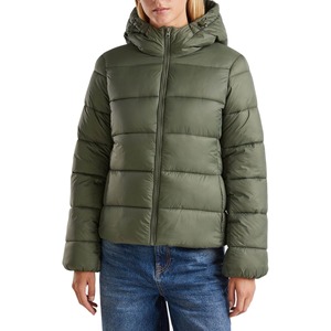 2025 meilleure qualité femmes OEM doudoune Logo personnalisé bulle solide couleur unie hiver coton remplissage doublure en nylon respirant - Product Image 1