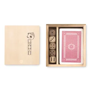 Ensemble de jeu de cartes personnalisé Las Vegas Dice pour les cadeaux promotionnels d'entreprise - Product Image 1