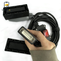 Pour CAMION DE VOITURE MOTO TRACTEUR BATEAU Prend En Charge EMS 2.2 EMS2.3 Et EMS 2.4 Pour V-olvo Renault TRW EMS2.X Banc Câble avec KT200II