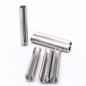 Pasador de resorte ranurado de acero inoxidable 304 DIN7346, pasador cilíndrico hueco de localización, pasador de chaveta de resorte - Product Image 1