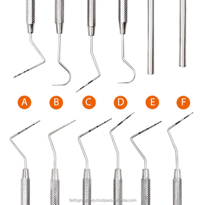 Sonde parodontale dentaire en acier inoxydable, Double crochet avec échelle détartreur Explorer Instrument outils de nettoyage endodontique dentaire 1 pièce - Product Image 2