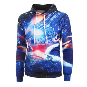 เสื้อฮู้ดดี้สั่งทำขายส่งปี 2025 คุณภาพสูง สตรีทแวร์ พิมพ์โลโก้เต็มตัว ผ้าฝ้าย 100%  แบบเปล่าสำหรับงานซับลิเมชั่น THT WEARS ประดับด้วยคริสตัล - Product Image 3