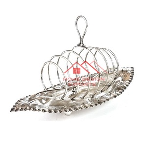 Accesorios de cocina de gran venta 2025, estante tostador de Metal con acabado plateado a precio mayorista - Product Image 4