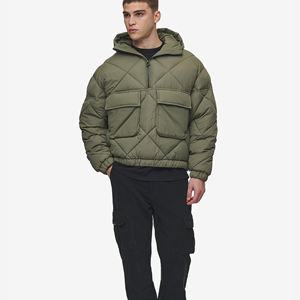 2025 última chaqueta acolchada cortavientos como impermeable mejor para invierno con capucha burbuja acolchada chaqueta al aire libre - Product Image 1