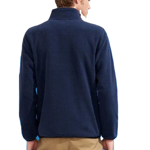 Vestes en molleton de coton polyester teint uni pour hommes, vêtements d'extérieur élégants et doux pour l'automne, l'hiver, vêtements de plein air et décontractés - Product Image 2