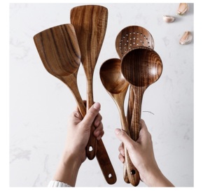 Ustensiles à salade en résine écologique, résistants au lave-vaisselle, design moderne, pour la cuisine à domicile, fabriqués en Inde - Product Image 2