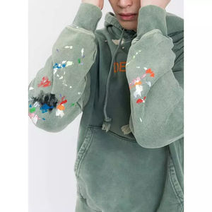 Wholesale 420gsm Men's Pullover Hoodie Casual Luxury Design with Best Material <b>Lightweight</b> for Winter Low MOQ - Product Image 5