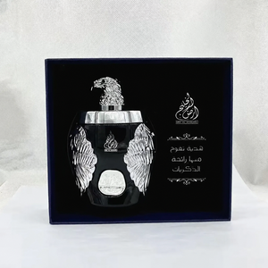 GHALA ZAYED Coffret Cadeau Luxe Orientale <span class=keywords><strong>Dubai</strong></span> Prince Aigle <span class=keywords><strong>Parfum</strong></span> Liquide Unisexe Haut de Gamme Bleu Profond Charmant - Product Image 4