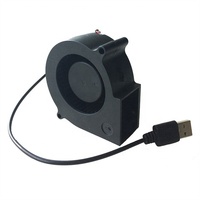 Ventilateur à haut débit d'air 9733 12V 24V 48V dc avec câble