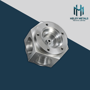 Collecteur en aluminium durable usiné par VMC pour les ensembles de vannes et les machines industrielles avec une grande stabilité dimensionnelle - Product Image 1