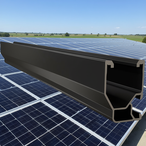 Sistema de Montaje en Techo de Aluminio Pegasus Solar Rail Black 168" PSR-B168 - Product Image 3