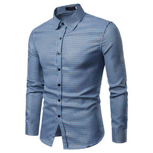 Camisa de Vestir para Hombre con Diseño Impreso Premium, Tela de Algodón Suave, Manga Larga, Uso Casual y Formal, Camisas con Logotipo Personalizado - Product Image 5