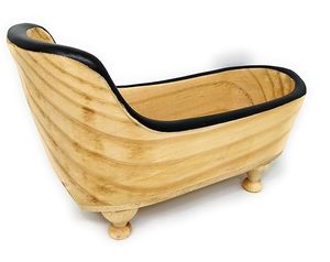 Top Selling <b>Bath</b> Tub Shape Wooden Snacks Serving Platter For Restaurant Parties Wedding Home in Affordable Price - Product Image 4