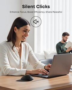 เมาส์ไร้สาย2.4G แบบชาร์จไฟได้ไฟหลากสีสำหรับคอมพิวเตอร์แท็บเล็ตพีซี - Product Image 6