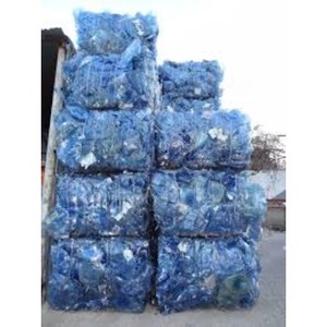 Matière plastique recyclée de polycarbonate de rebroyage de déchets de bouteille d'eau de PC bleu propre pour le moulage par injection - Product Image 4