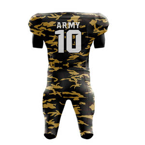 Uniforme de Fútbol Americano OEM de Calidad Superior, Último Estilo, Sublimado, Spandex/Algodón, Secado Rápido, Transpirable, Tallas Grandes, Unisex - Product Image 6