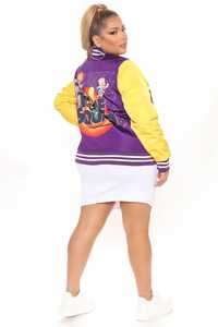 Chaqueta Varsity de Alta Calidad para Mujer, Estilo Béisbol, Manga Larga, Logotipo Personalizado, Proveedor Mayorista - Product Image 4