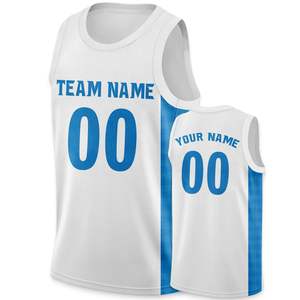 Uniforme de Baloncesto Personalizado OEM, Malla de Poliéster para Equipos Deportivos - Product Image 6