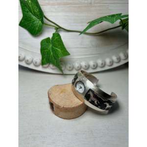 Vintage Wilber Anderson Sterling <b>Silver</b> Fashion <b>Cuff</b> <b>Bracelet</b> - Product Image 3