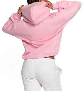 2024 sweat à capuche élégant de marque de haute qualité pour hommes à manches longues bébé rose couleur sweat à capuche uni sweats pour hommes - Product Image 6