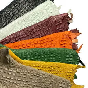 Best High Quality Crocodile Leather Genuine Real Leather Customized Color For Daily Life