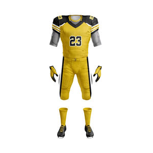 Proveedor Mayorista de Uniformes de Fútbol Americano OEM, Logotipo Personalizado del Equipo, Tallas Juveniles y para Adultos - Product Image 2