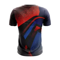 Nueva Llegada de Ropa Deportiva con Logotipo Personalizado Impreso, Tela 100% Poliéster, Mejor Precio, Jersey de E-Sports de Secado Rápido y Transpirable