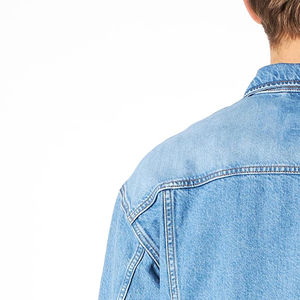 Chaquetas Vaqueras de Moda Urbana, Nuevo Estilo 2026, Material Cómodo, Chaquetas Casuales de Mezclilla para Hombre, Servicio OEM - Product Image 5