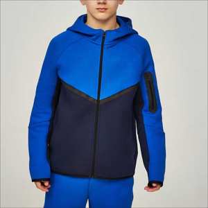 Venta al por mayor de ropa activa personalizada para hombre conjunto de chándal para correr Tech Fleece Zip Jogging Suit ropa deportiva, ropa de gimnasio, traje de entrenamiento. - Product Image 3