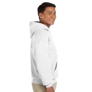 Sweat à capuche blanc adulte unisexe en gros - Product Image 3