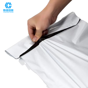 Thấp moq tùy chỉnh dày Poly vận chuyển túi trắng 12x15.5 Express polymailer phong bì cho quần áo hậu cần giao thông gửi thư Túi - Product Image 1