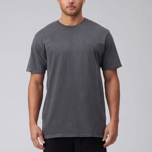 T-shirts pour hommes tendance et décontractés, de haute qualité, en gros, personnalisés, lourds, 100% coton, surdimensionnés, cool, premium - Product Image 1