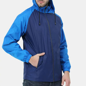 Veste coupe-vent au meilleur design, facile à porter, prix de gros, veste coupe-vent de rue, couleur unique, veste coupe-vent écologique, OEM - Product Image 3