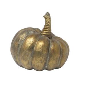 Decoración de Calabaza de Halloween de Metal con Acabado en Níquel Plateado, Suministro al por Mayor para Decoración del Hogar de Otoño y Cosecha, Duradera para Mesa - Product Image 3