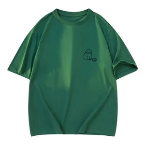 T-shirt à manches courtes col rond 100% coton pour homme haute qualité grande taille 260 grammes poids du tissu disponible en différentes couleurs - Product Image 1