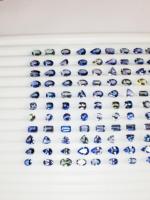 Piedras Preciosas de Tanzanita Natural, Corte Mixto, Calidad AAA, Excelente Brillo, Certificadas por IGI, Color Azul, Muy Bonitas, Piezas Sueltas