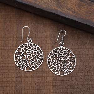 Diseñador exclusivo 925 plata esterlina 18K oro colgante gota aros pendientes mujeres étnico moda boda regalo joyería diamante - Product Image 5