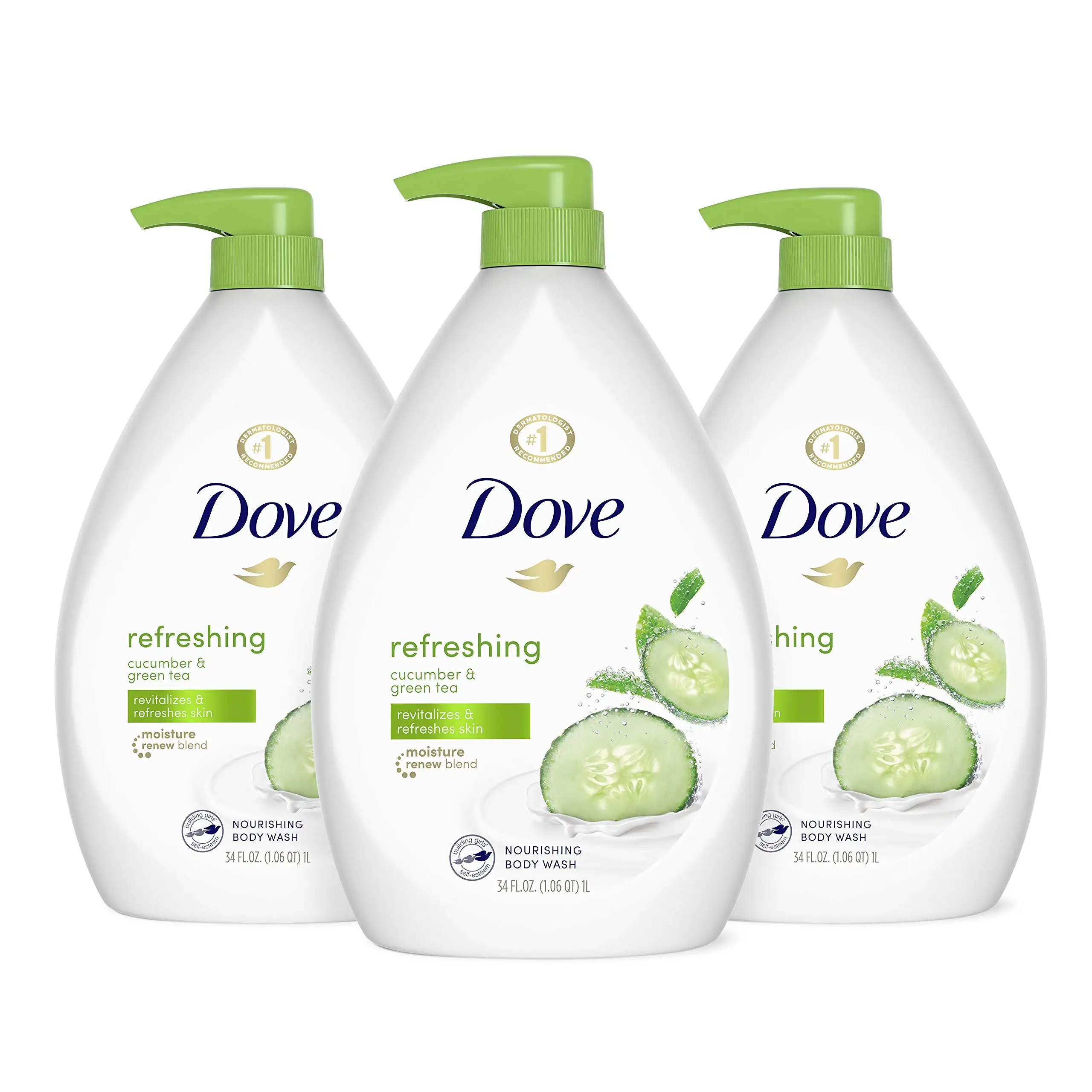 Dove-líquido para lavar el cuerpo, bomba nutritiva para la piel seca, 30,6 oz